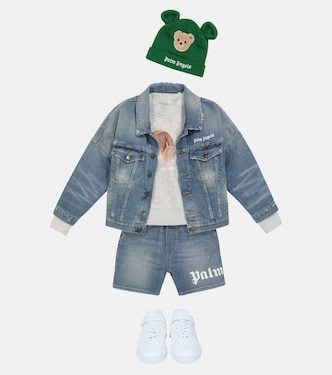 Chaqueta vaquera con logo | Palm Angels Kids