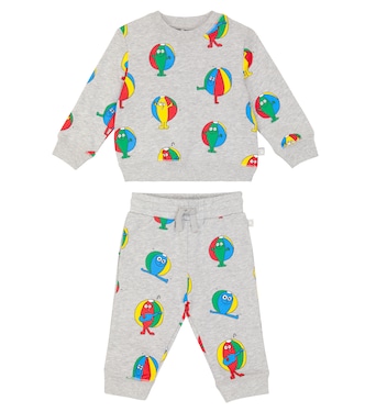 Baby - Tuta in cotone con stampa | Stella McCartney Kids