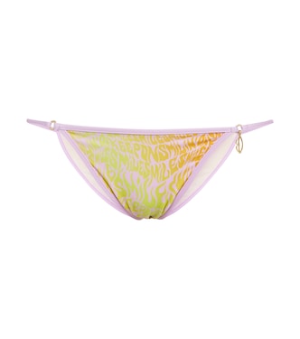 Slip bikini a triangolo con stampa | Stella McCartney
