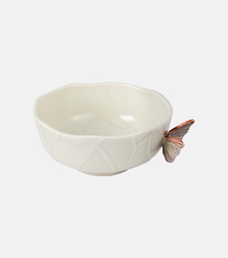 Cloudy Butterflies salad bowl by Claudia Schiffer | Bordallo Pinheiro