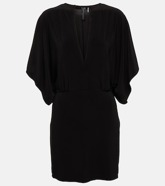 Obie draped minidress | Norma Kamali