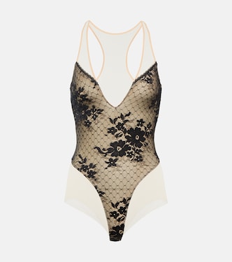 x N21 body Monica con paneles de encaje | Wolford