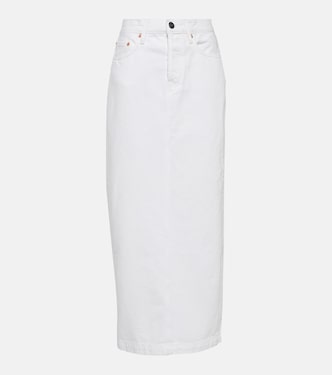 Jupe longue en coton | Wardrobe.NYC