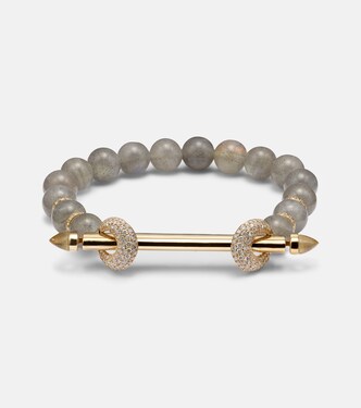 Bracciale Chakra in oro 18kt con pietre preziose | Ananya