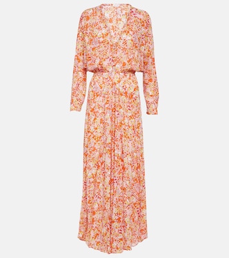 Vestido midi Ilona floral | Poupette St Barth