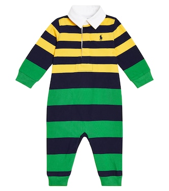 Baby - Tutina in cotone a righe | Polo Ralph Lauren Kids