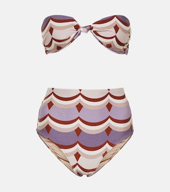 Bikini Vintage Waves con stampa | Adriana Degreas