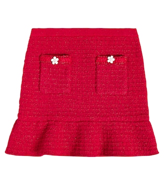 Falda con peplum adornada | Self-Portrait Kids