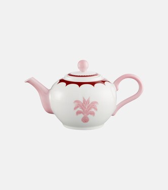 Jaipur porcelain teapot | Aquazzura Casa