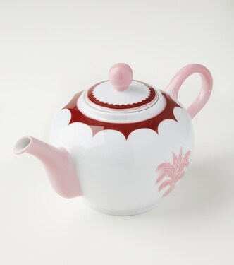 Jaipur porcelain teapot | Aquazzura Casa