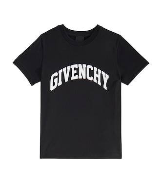 로고 코튼 저지 티셔츠 | Givenchy Kids