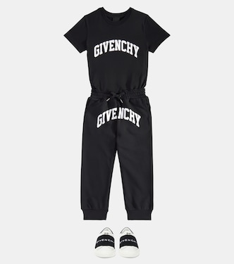 Logo cotton jersey T-shirt | Givenchy Kids
