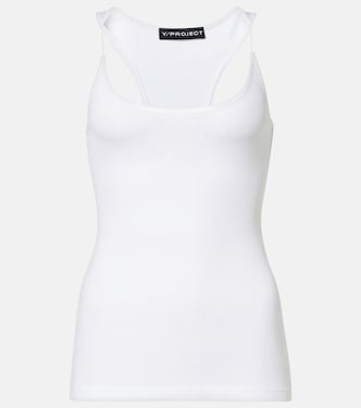 Cotton jersey tank top | Y/Project