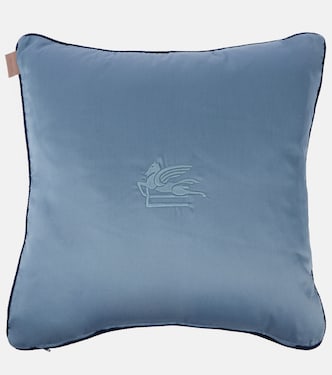 Bloom embroidered paisley cushion | Etro