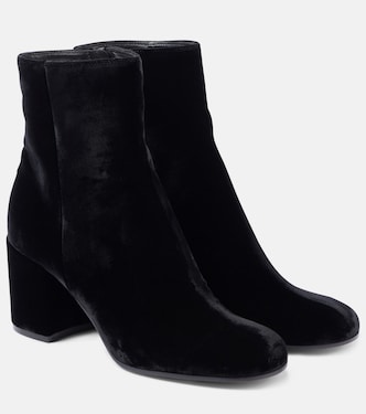 Botines Joelle 70 de terciopelo | Gianvito Rossi