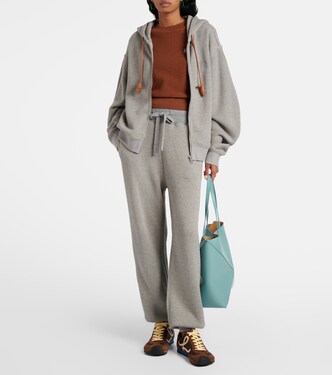 Sudadera Flamenco de algodón y cachemir | Loewe