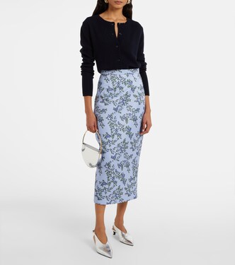 Falda midi Lorelei floral | Emilia Wickstead