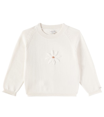 Valenthe embroidered cotton sweater | Donsje