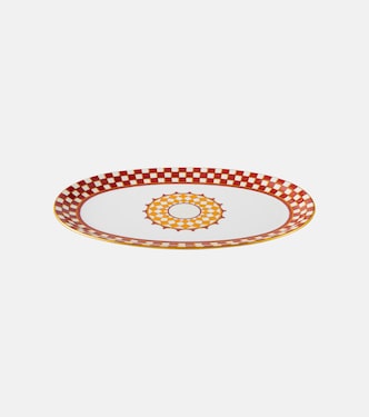 Apollo porcelain oval platter | La DoubleJ