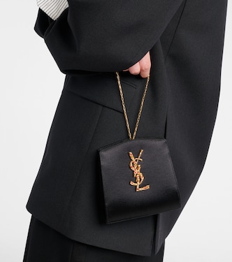 Pochette Evening Mini en satin | Saint Laurent