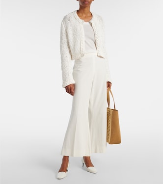 Genevieve open-knit cardigan | Khaite