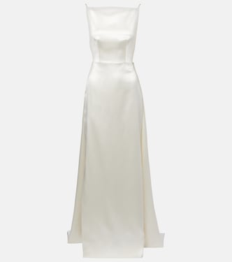 Bridal Emerson silk and wool gown | Danielle Frankel