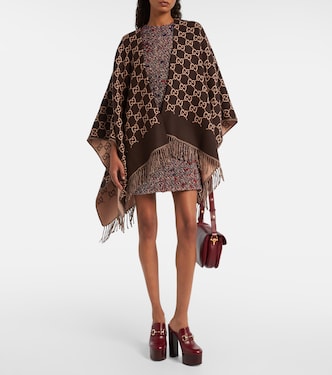 Wool poncho | Gucci