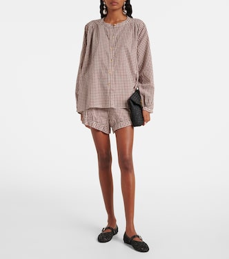 Mira gingham cotton shirt | Posse