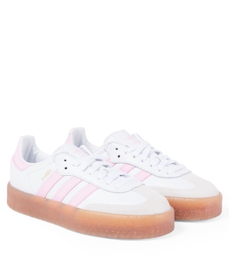 Sambae皮革与绒面革运动鞋 | Adidas Originals Kids