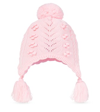Bebé - gorro trenzado Isoline de algodón | Louise Misha