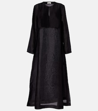 Kaftan aus Leinen und Seide | Tory Burch