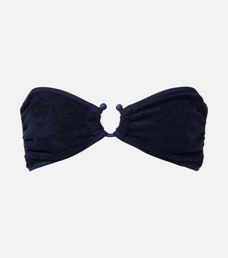 Seawaters bandeau bikini top | Johanna Ortiz