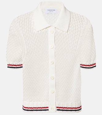 Pointelle cotton top | Thom Browne