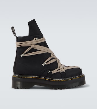 x Dr. Martens leather lace-up boots | Rick Owens