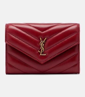 Cassandre leather card holder | Saint Laurent