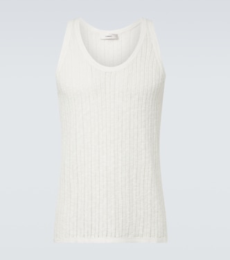 포인텔 코튼 리넨 탱크 탑 | Commas