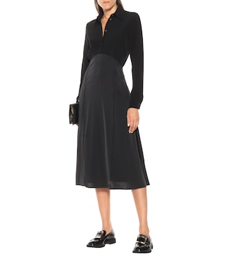 Midikleid aus Crêpe | Victoria Victoria Beckham