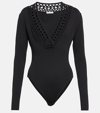 Body con cut-out e scollo a V. | Alaïa
