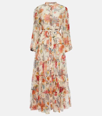 Abito lungo Ginger con stampa floreale | Zimmermann