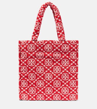 Borsa in spugna di cotone con logo | Tory Burch