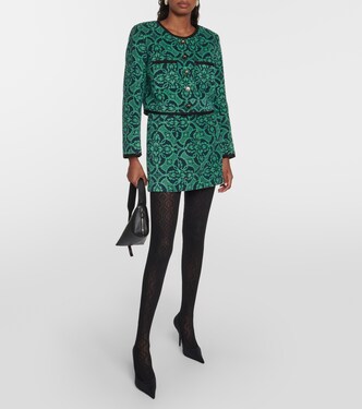 Collant Moon Diamant in jacquard | Marine Serre