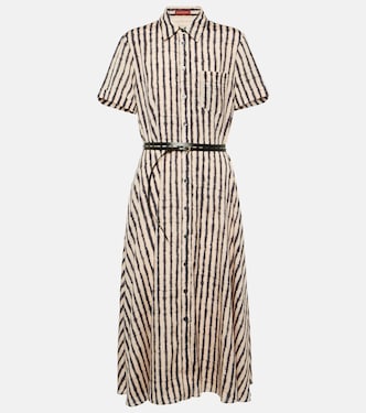 Vestido midi Kiera estampado | Altuzarra