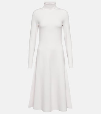 Silk-blend midi dress | Joseph
