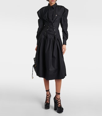 Abito midi Kate in popeline di cotone | Vivienne Westwood