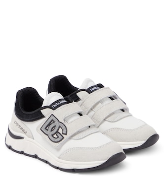 Sneakers DG mit Veloursleder | Dolce&Gabbana Kids