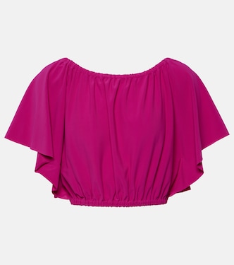 Cropped-Top Solal aus Jersey | Eres