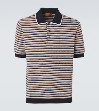 Polo de algodón en zigzag | Missoni