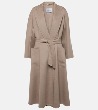 Abrigo de cachemir con cinturón | Max Mara