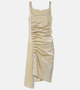 Ruched Lurex® minidress | Rabanne