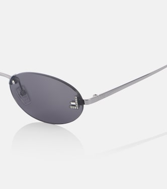 Gafas de sol ovaladas Fendi First Crystal | Fendi